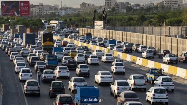 آخرین وضعیت ترافیک معابر شهری تهران